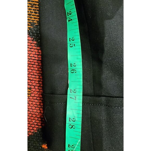 NEW High-Waisted Black Button-Front Trousers By H&M Size 12 - Picture 12 of 15